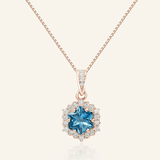 Snowflake Cut Necklace - Love Estella