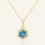 Snowflake Cut Necklace - Love Estella