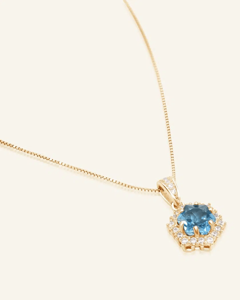 Snowflake Cut Necklace - Love Estella