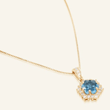 Snowflake Cut Necklace - Love Estella