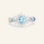 Snowflake Cut Ring - Love Estella