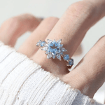 Snowflake Cut Ring - Love Estella