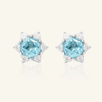 Snowflake Cut Studs - Love Estella