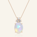 Solace Opal Necklace - Love Estella