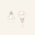 Sparkle Pearl Studs by Elate - Love Estella