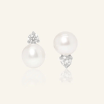 Sparkle Pearl Studs by Elate - Love Estella