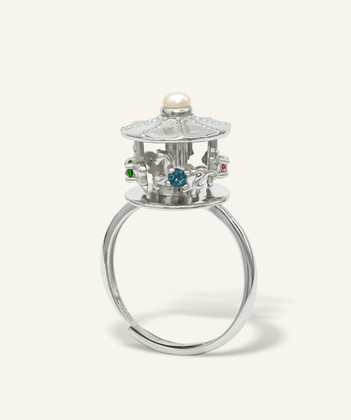 Spinning Carousel Ring - Love Estella