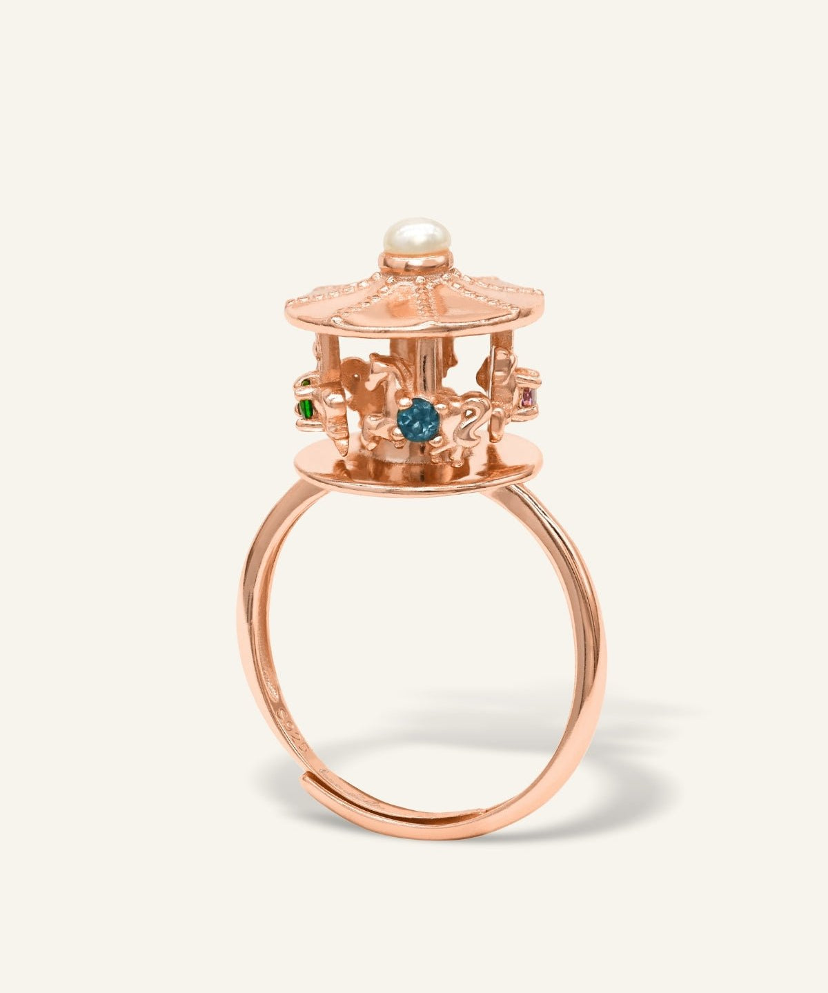Spinning Carousel Ring - Love Estella