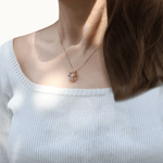 Spinning Ferris Wheel Necklace - Love Estella