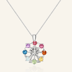 Spinning Ferris Wheel Necklace - Love Estella
