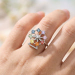 Spinning Ferris Wheel Ring (Moissanite) - Love Estella