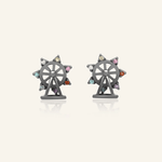 Spinning Ferris Wheel Studs - Love Estella