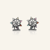 Spinning Ferris Wheel Studs - Love Estella