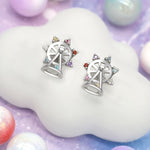 Spinning Ferris Wheel Studs - Love Estella