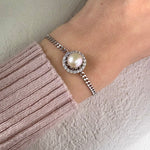 Spinning Freshwater Pearl Bracelet - Love Estella