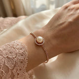 Spinning Freshwater Pearl Bracelet
