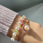 Spinning Freshwater Pearl Bracelet - Love Estella