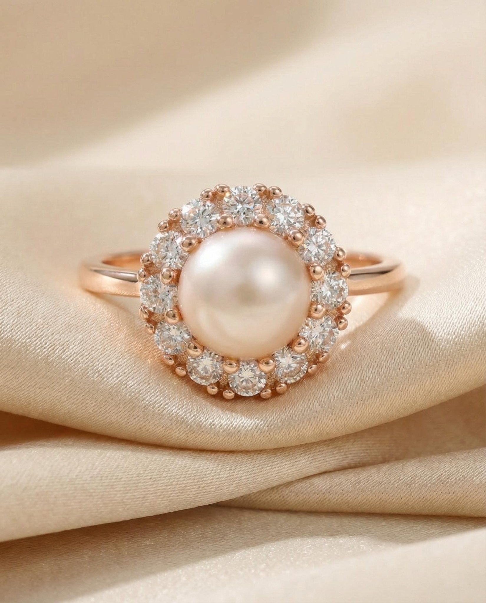 Spinning Freshwater Pearl Ring - Love Estella
