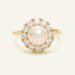 Spinning Freshwater Pearl Ring - Love Estella