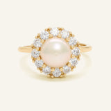 Spinning Freshwater Pearl Ring - Love Estella