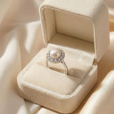 Spinning Freshwater Pearl Ring