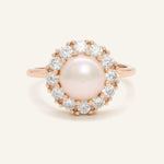 Spinning Freshwater Pearl Ring - Love Estella