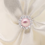 Spinning Freshwater Pink Pearl Ring - Love Estella