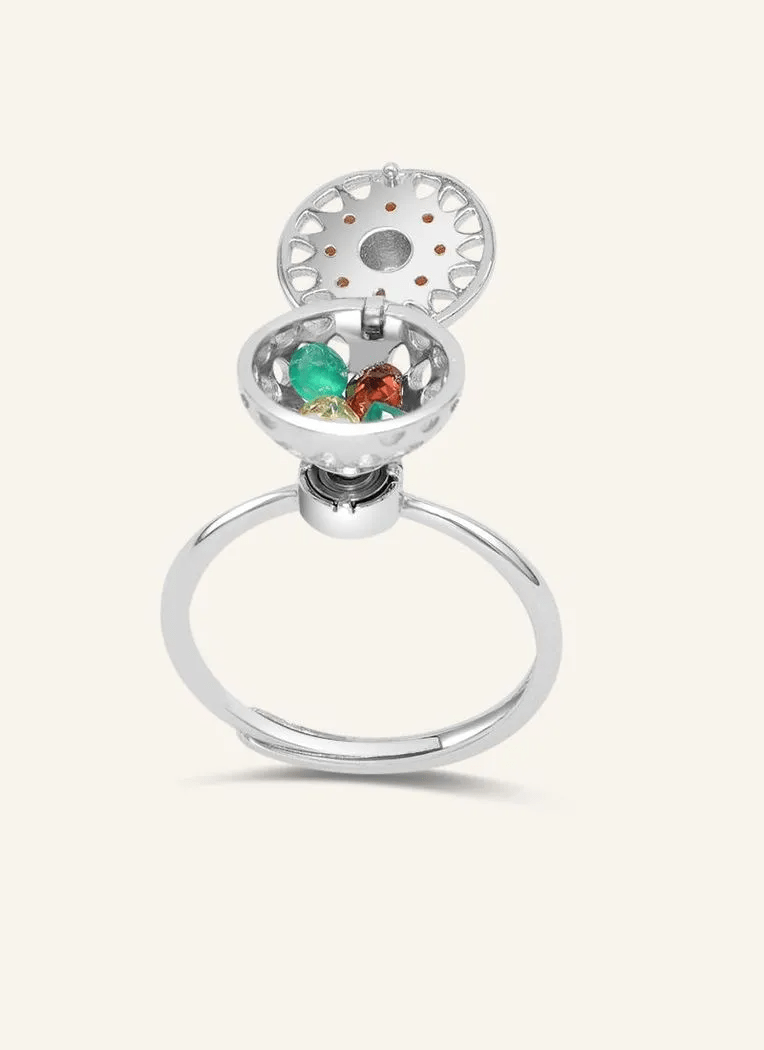 Spinning Hotpot Ring - Love Estella