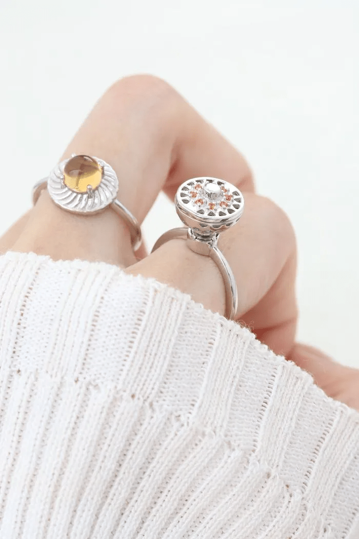 Spinning Hotpot Ring - Love Estella