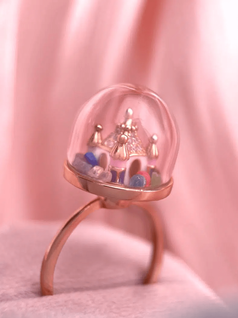 Spinning Magical Kingdom Ring (Natural Gemstones) - Love Estella