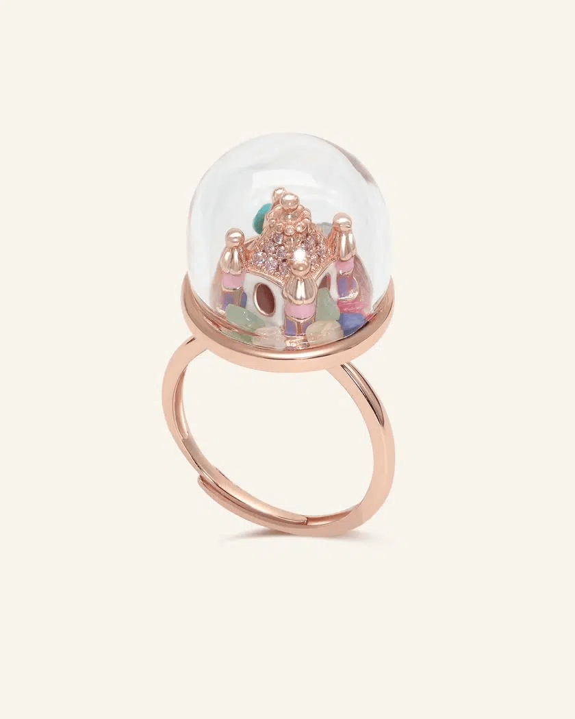 Spinning Magical Kingdom Ring (Natural Gemstones) - Love Estella