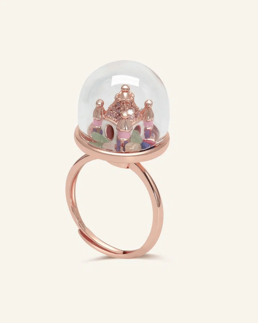 Spinning Magical Kingdom Ring (Natural Gemstones) - Love Estella