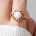 Spinning Merry Globe Ring - Love Estella