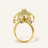 Spinning Merry - Go - Round Ring - Love Estella