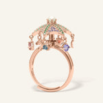 Spinning Merry - Go - Round Ring - Love Estella