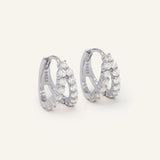 Split Hoop Huggies by Elate - Love Estella