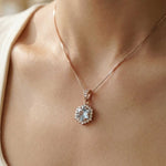 Starburst Necklace (Sky Blue Topaz) - Love Estella