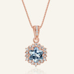 Starburst Necklace (Sky Blue Topaz) - Love Estella