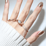 Supernova Signet Opal Ring - Love Estella