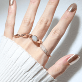 Supernova Signet Opal Ring - Love Estella