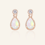 Suri Opal Teardrop Studs - Love Estella