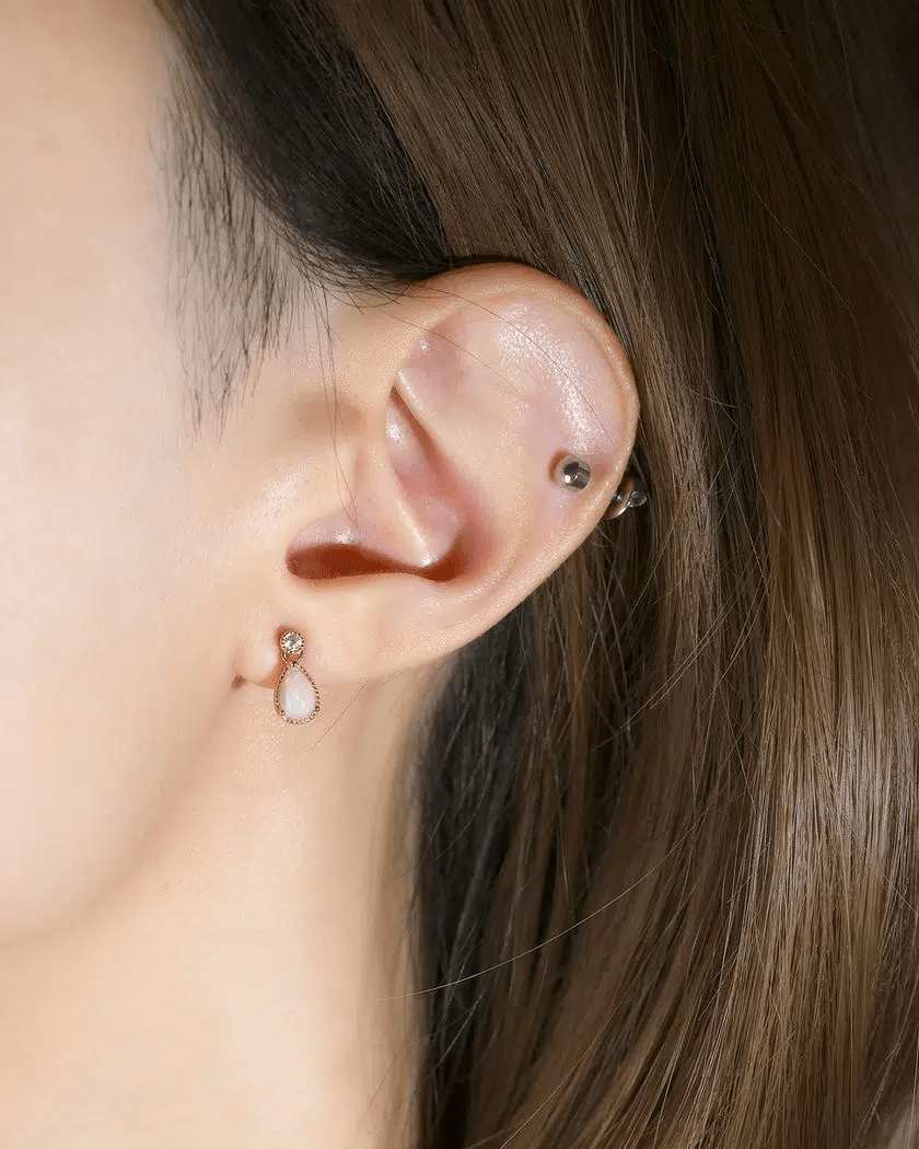 Suri Opal Teardrop Studs - Love Estella