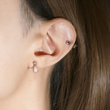 Suri Opal Teardrop Studs - Love Estella
