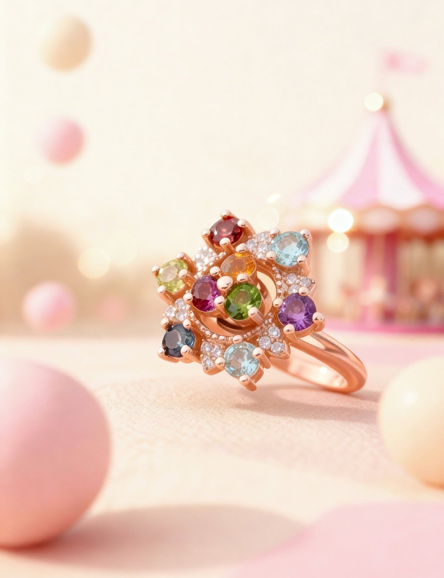 The Color Spin Ring - Love Estella