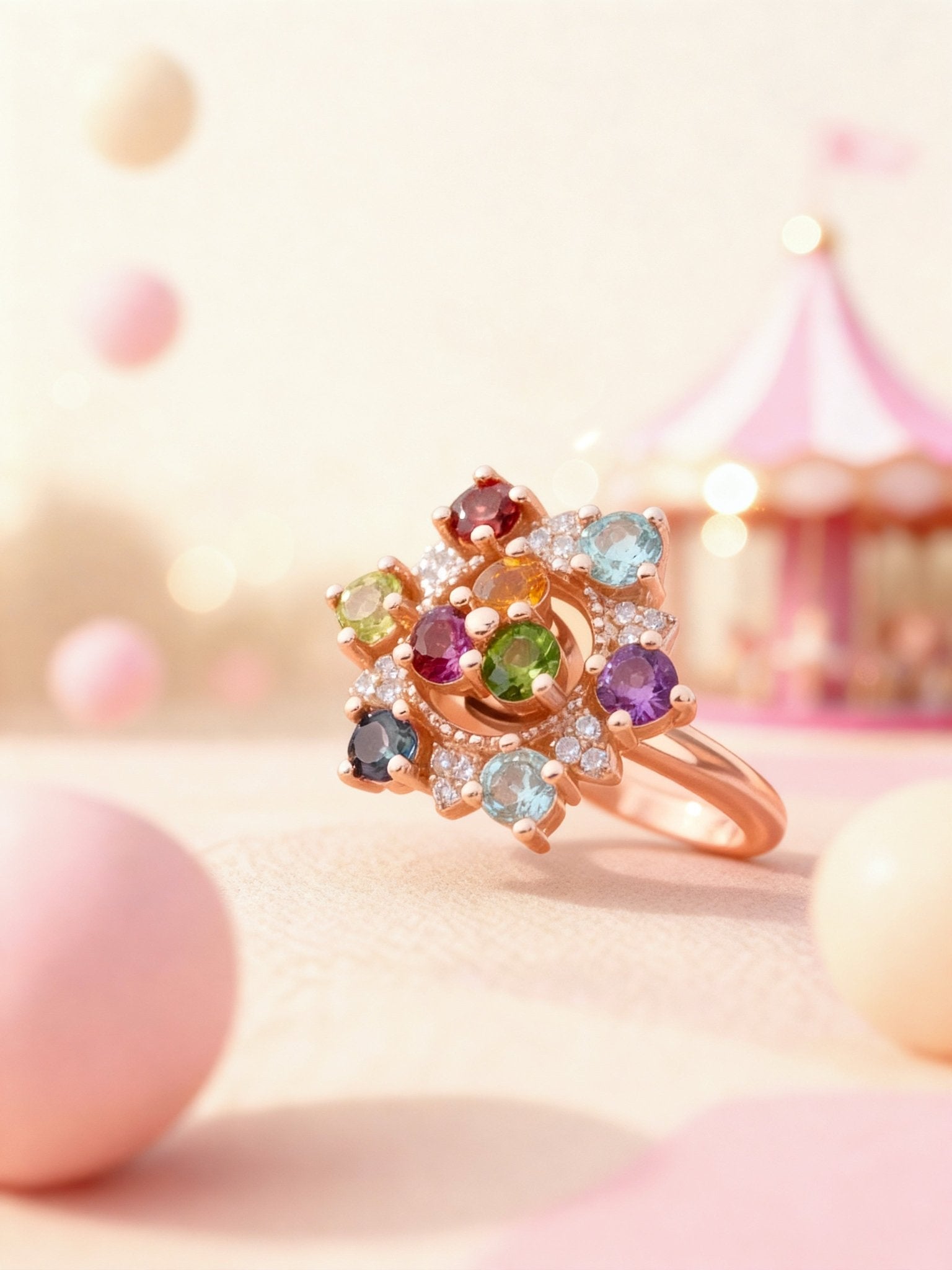 The Color Spin Ring - Love Estella