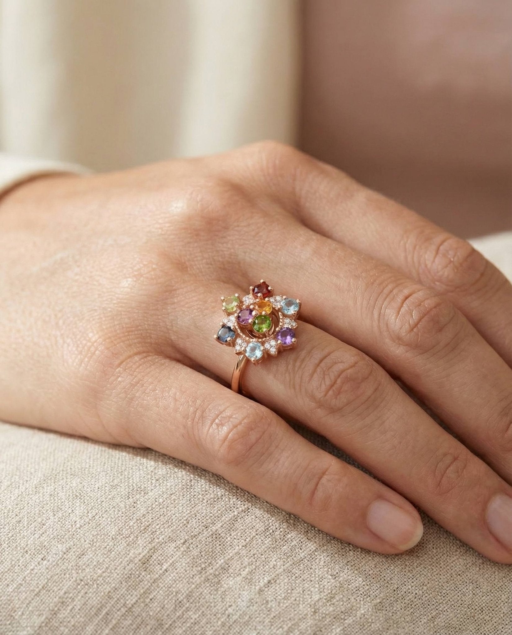 The Color Spin Ring - Love Estella