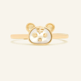 Tiger Zodiac MOP Ring - Love Estella