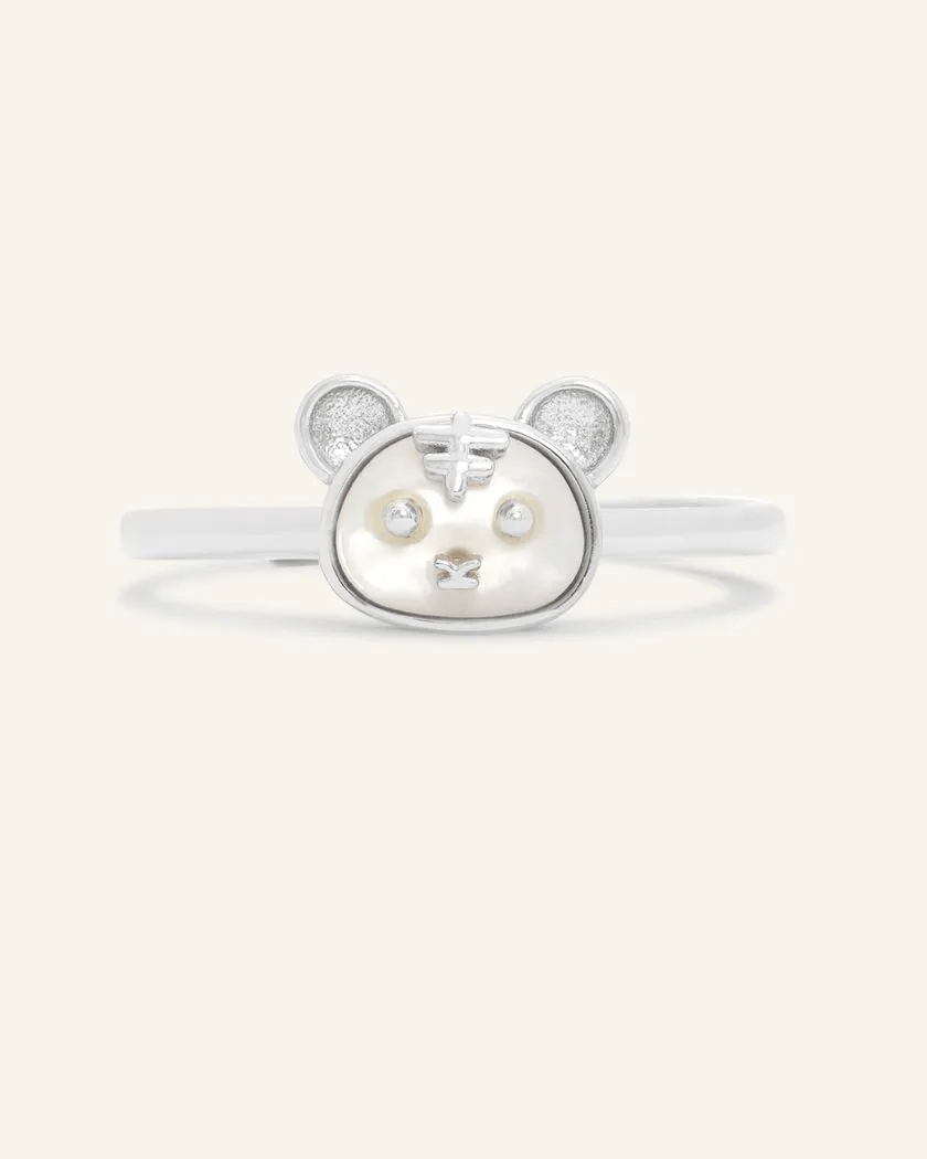 Tiger Zodiac MOP Ring - Love Estella