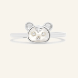 Tiger Zodiac MOP Ring - Love Estella