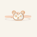 Tiger Zodiac MOP Ring - Love Estella